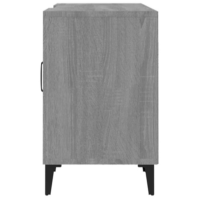 Szafka pod telewizor, szary dąb sonoma, 150x30x50 cm