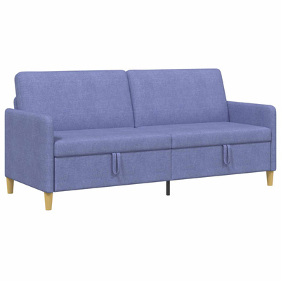 Sofa z miejscem do przechowywania Niebieski dżins