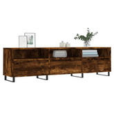 vidaXL Szafka pod TV, przydymiony dąb, 150x30x44,5 cm wariant 5