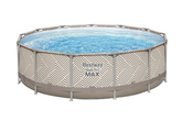 Basen Ogrodowy Stelażowy Z Baldachimem Daszek 396 x 107 cm Bestway 561FY