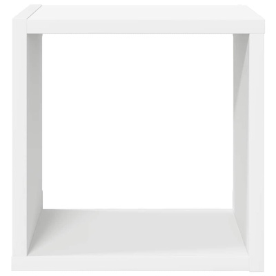 vidaXL Półki ścienne kostki, 6 szt., białe, 26x15x26 cm