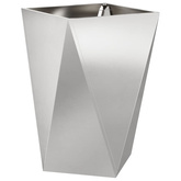 Donica 2 pcs Srebrny 50 x 50 x 75 cm Stal nierdzewna