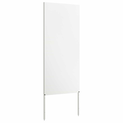 Ekran zapewniający prywatność w ogrodzie Biały 50 x 140 cm