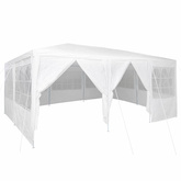 Namiot Imprezowy Biały 600 x 400 x 266 cm Polietylen