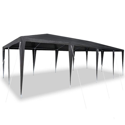 Namiot Imprezowy Antracyt 800 x 400 x 266 cm Polietylen i Stal