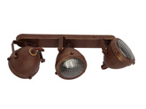Lampa sufitowa listwa rdzawa 3x40W GU10 Frodo Candellux 93-71088