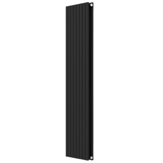 GRZEJNIK DEKORACYJNY, PIONOWY INVENA DUO 1600X480 CZARNY