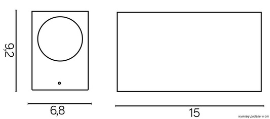 Lampa elewacyjna 5002 BR