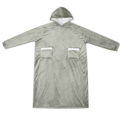 Bluza-koc Szary L Fleece i Flanela