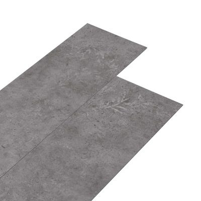 Samoprzylepne panele podłogowe PVC Betonowy szary 30,5 x 61 cm