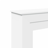 Obudowa kominka, biała, 90x30x90 cm, materiał drewnopochodny