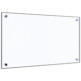 Panel ochronny do kuchni, przezroczysty, 70x40 cm, szkło