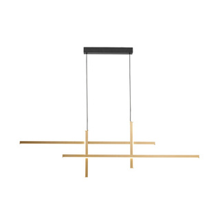 22008P-BK/GD EDGE LAMPA WISZĄCA CZARNO-ZŁOTA/BLACK-GOLD