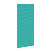 Roleta plisowana Zielony Benzyna 95x200 cm Szerokość tkaniny