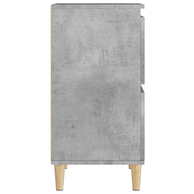 vidaXL Komoda, szarość betonu, 60x35x70 cm, materiał drewnopochodny model standard