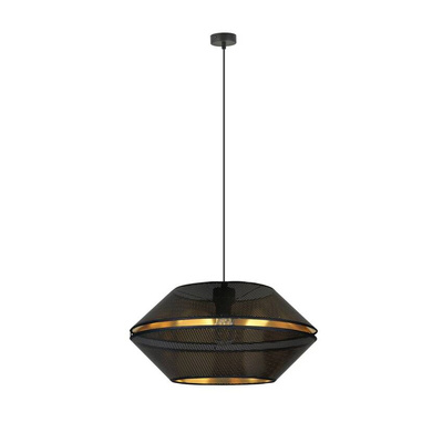 Lampa wisząca  MALIA 1 BLACK/GOLD