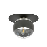 Lampa sufitowa  PLAZA 1 BLACK/STRIPE