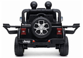 Auto na Akumulator Jeep Rubicon Światła LED MP3 Pilot 4x4 Czarny
