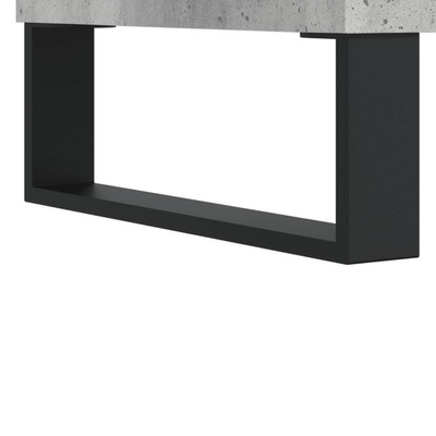 vidaXL Szafka pod TV, szarość betonu, 100x35x55 cm