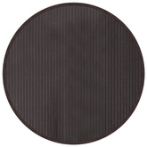 vidaXL Dywan okrągły, ciemnobrązowy, 80 cm, bambusowy