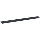 Parapet okienny Antracytowy z rysunkiem drewna PVC