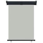 Markiza boczna na balkon, 125 x 250 cm, szara