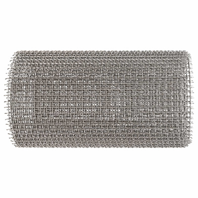 Siatka ekranowa 20 x 200 cm 3 Mesh Stal nierdzewna 201 srebrny