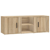vidaXL Szafka pod TV, dąb sonoma, 100x31,5x35 cm