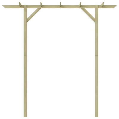 Pergola ogrodowa, 205 x 40 x 203 cm, drewno