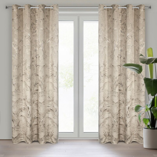 Zasłona Debra beżowa 135x270