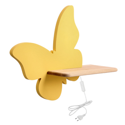Lampa kinkiet półeczka 5W LED 4000K IQ Kids Butterfly złoty 21-85153