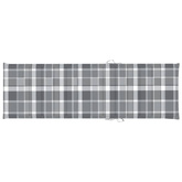 vidaXL Ogrodowy leżak z poduszką, lite drewno akacjowe