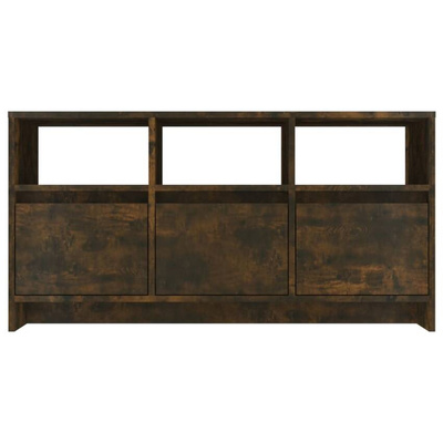 vidaXL Szafka pod TV, przydymiony dąb, 102x37,5x52,5 cm