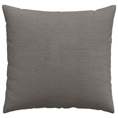 Poduszki na sofę 2 pcs Jasnoszary 50 x 50 cm Tkanina sztruksowa