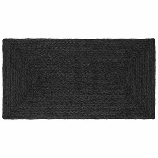 Dywany pokojowe Prostokątny ciemnoszary 80 x 150 cm Juta