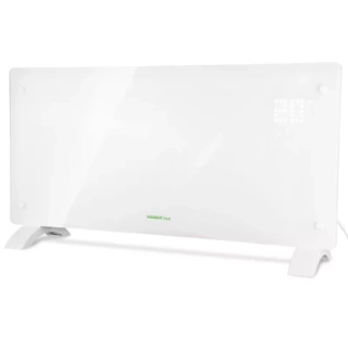 Grzejnik konwektorowy panelowy, szklany Heat GPH-S20DA biały