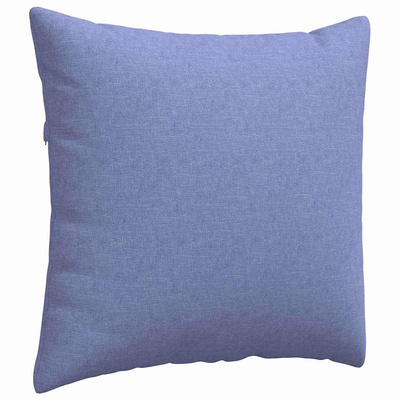 Poduszki na sofę 2 pcs Niebieski dżins 45 x 45 cm tkanina