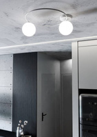 Lampa sufitowa  SOPRA 2 WH OPAL