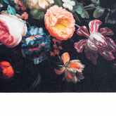 Dywan kuchenny Czarny 150 x 45 cm Aksamit