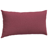 Poduszki na sofę 2 pcs Czerwone wino 80 x 40 cm tkanina