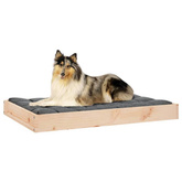 vidaXL Legowisko dla psa, 91,5x64x9 cm, lite drewno sosnowe