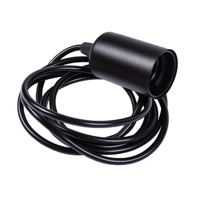 Zawiesie Abigali do żarówek E27 Czarne