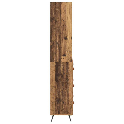 Highboard Stare drewno 69,5 x 34 x 180 cm Drewno inżynieryjne