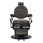 Gabbiano fotel barberski President Old Leather Zielony 148104