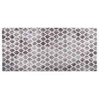 vidaXL Dywan z możliwością prania, 80x300 cm, kolorowy, antypoślizgowy