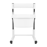 Brodzik do pedicure z regulowaną wysokością biały 104445