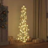 Choinka z 100 diodami LED Ciepła biel 120 cm PET