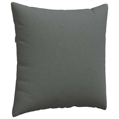 Poduszki na sofę 2 pcs Ciemnoszary 80 x 80 cm tkanina