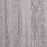 vidaXL Biurko, szary dąb sonoma, 140x50x75 cm, materiał drewnopochodny