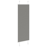 Roleta plisowana antracytowa 40x100 cm Szerokość tkaniny 39,4cm